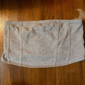 No Boundaries Light Gray Women's Crop Top